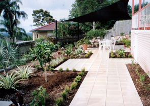 Outdoor paving services