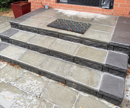 Redcliffe slate paving