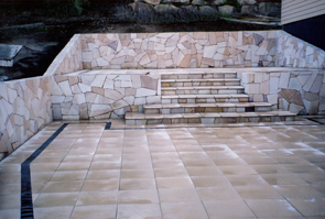 Outdoor paving services